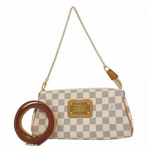 Louis Vuitton Damier Azur Eva Handbag N55214 White 2-way bag for women